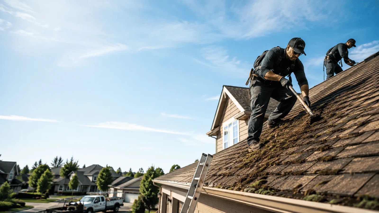Roof Moss Removal in Century, FL near me